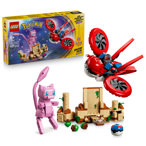 LEGO Pokémon SMART Play: Drönarjakt efter Mytisk Mew 72161