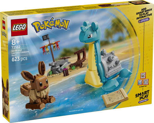LEGO Pokémon SMART Play: Eevees och Lapras skattjakt