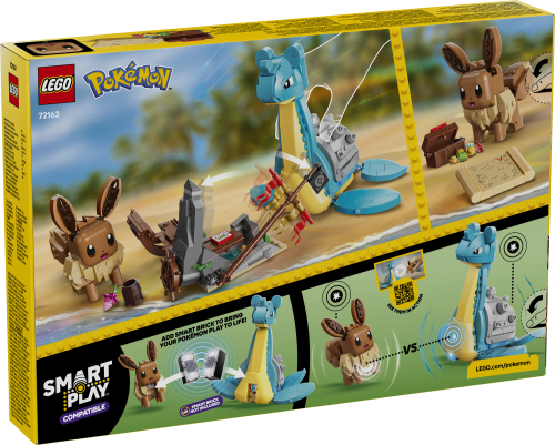 LEGO Pokémon SMART Play: Eevees och Lapras skattjakt