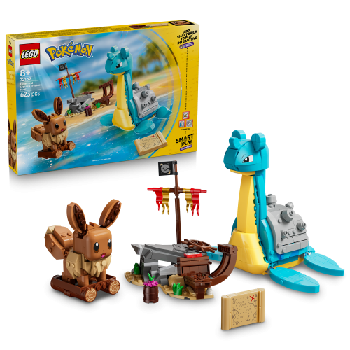 LEGO Pokémon SMART Play: Eevees och Lapras skattjakt