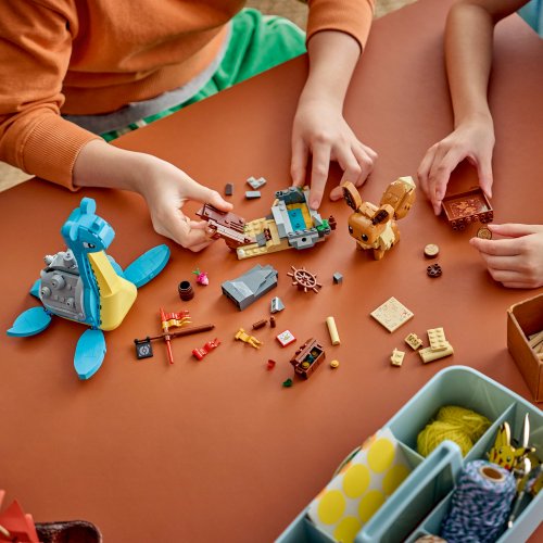 LEGO Pokémon SMART Play: Eevees och Lapras skattjakt