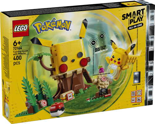 LEGO Pokémon SMART Play: Träningshus med Pikachu 72164