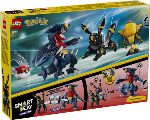LEGO Pokémon SMART Play: Mästerskapsstrid med Umbreon mot Garchomp 72165