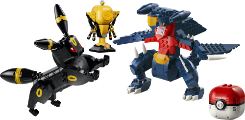 LEGO Pokémon SMART Play: Mästerskapsstrid med Umbreon mot Garchomp 72165
