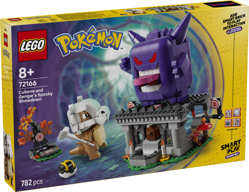 LEGO Pokémon SMART Play: Cubones och Gengars kusliga uppgörelse 72166