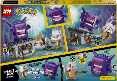 LEGO Pokémon SMART Play: Cubones och Gengars kusliga uppgörelse 72166