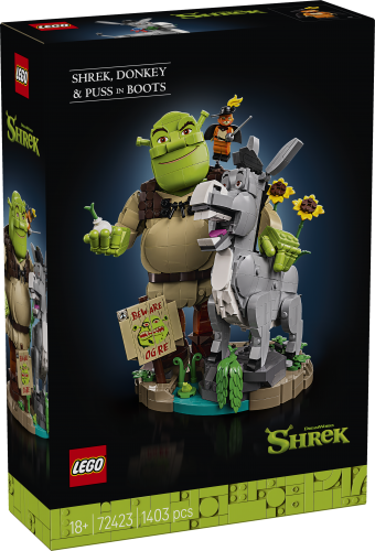 LEGO Shrek Shrek, Åsnan och Mästerkatten 72423