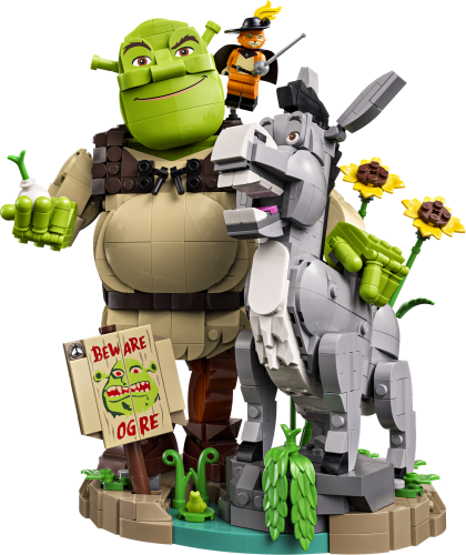 LEGO Shrek Shrek, Åsnan och Mästerkatten 72423