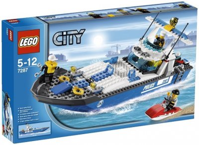 LEGO City Polisbåt limited 7287
