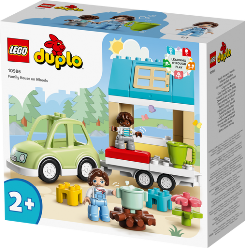 LEGO DUPLO Familjehus på hjul 10986