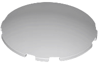 LEGO Brick 6x6 Round Dome Ljusgrå B2027-6600572