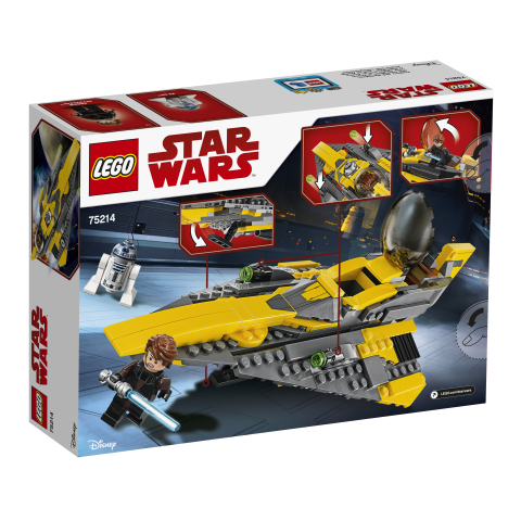 LEGO Star Wars Anakin´s Jedi Starfighter 75214