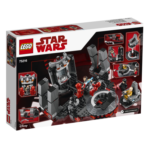 LEGO Star Wars Snoke´s Throne Room 75216