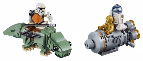 LEGO Star Wars Escape Pod vs. Dewback Microfighters 75228