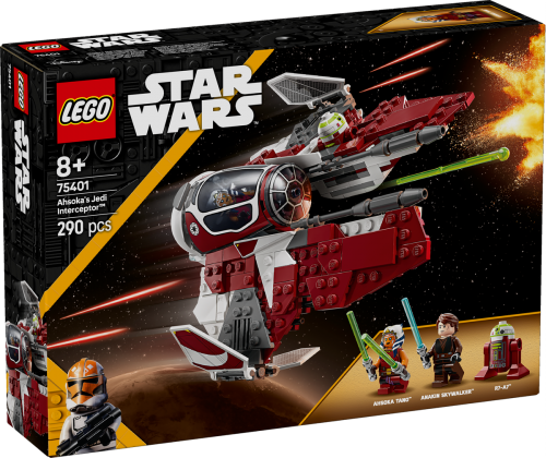 LEGO Star Wars Ahsoka s Jedi Interceptor 75401