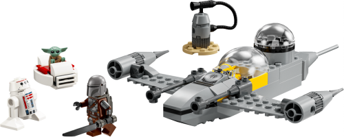 LEGO Star Wars 4+ Mando and Grogu s N 1 Starfighter 75410