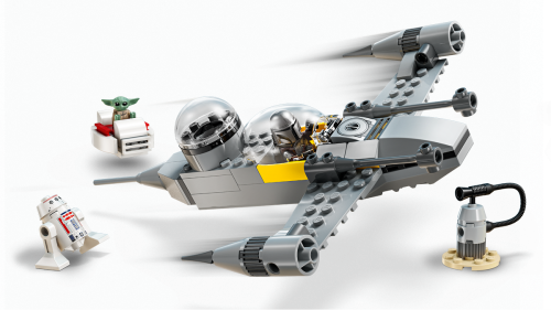 LEGO Star Wars 4+ Mando and Grogu s N 1 Starfighter 75410