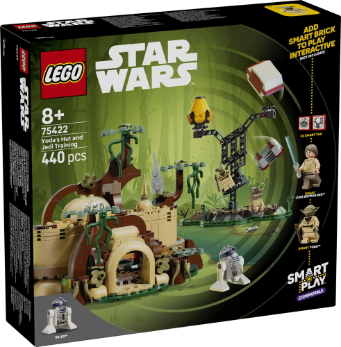 LEGO Star Wars SMART Play: Yodas Hut and Jedi Training 75422