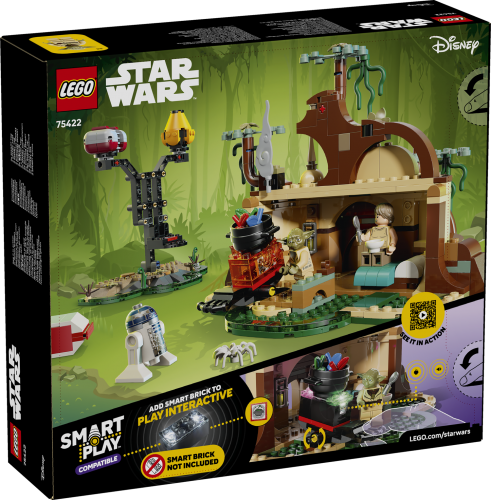 LEGO Star Wars SMART Play: Yodas Hut and Jedi Training 75422