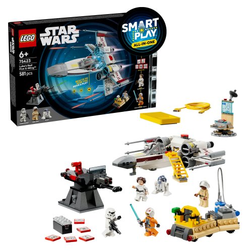 LEGO Star Wars SMART Play: Lukes Red Five X Wing 75423