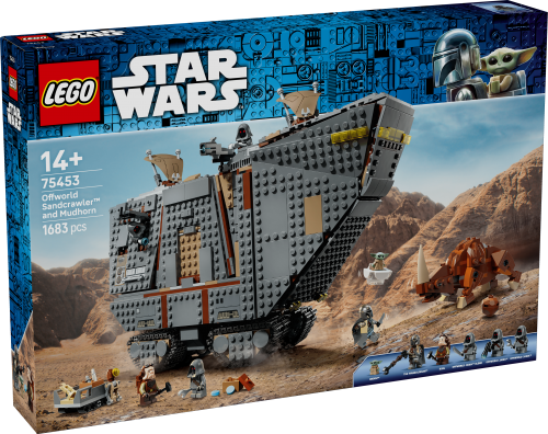 LEGO Star Wars Offworld Sandcrawler and Mudhorn 75453