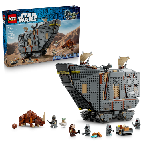 LEGO Star Wars Offworld Sandcrawler and Mudhorn 75453