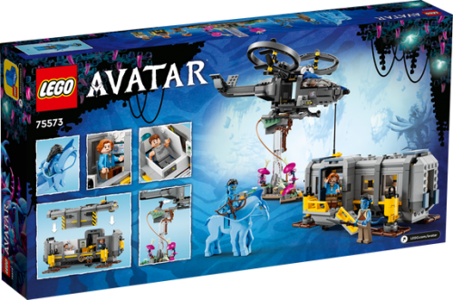 LEGO Avatar Svävande bergen Site 26 och RDA Samson 75573