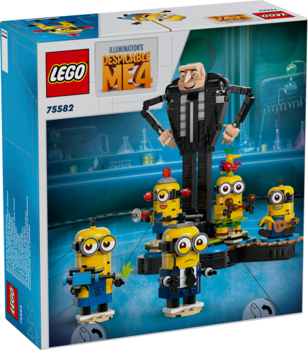 LEGO Minionerna Klossbyggd Gru med minioner 75582