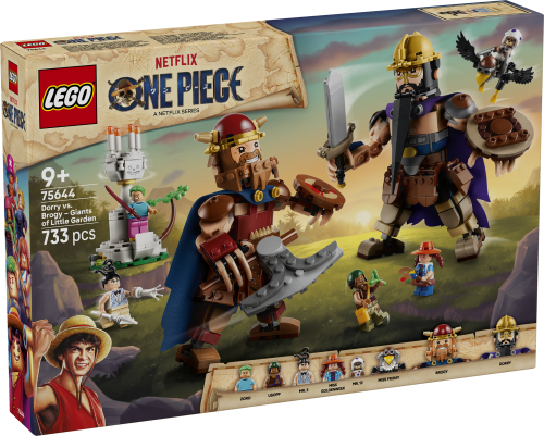 LEGO One Piece Dorry mot Brogy jättarna i Little Garden 75644