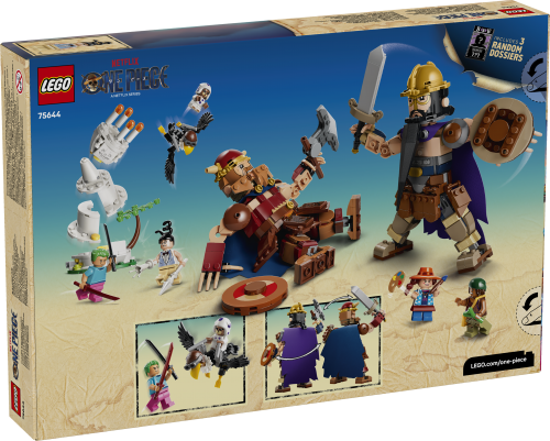 LEGO One Piece Dorry mot Brogy jättarna i Little Garden 75644