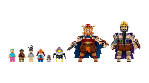 LEGO One Piece Dorry mot Brogy jättarna i Little Garden 75644