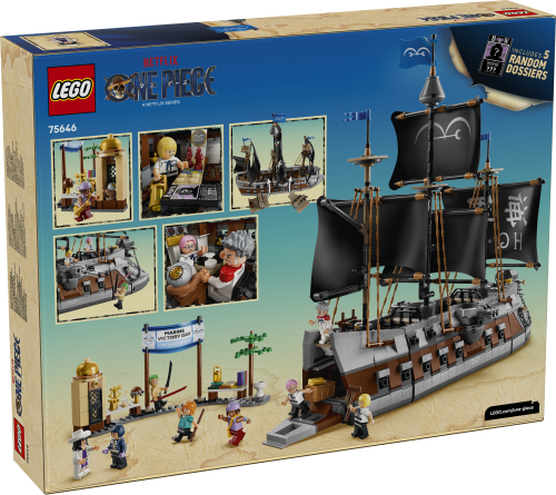 LEGO One Piece Garps marinfartyg 75646