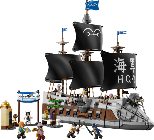 LEGO One Piece Garps marinfartyg 75646