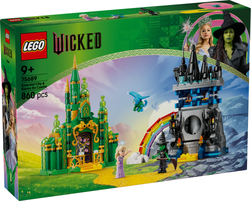 LEGO Wicked Emerald City och Kiamo Ko Castle 75689