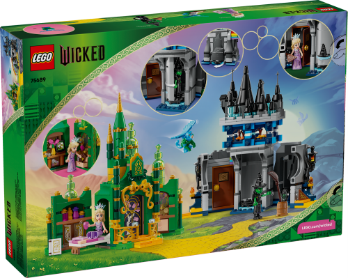 LEGO Wicked Emerald City och Kiamo Ko Castle 75689