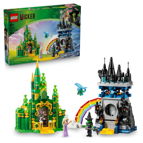 LEGO Wicked Emerald City och Kiamo Ko Castle 75689 | Lego | Bra Leksaker
