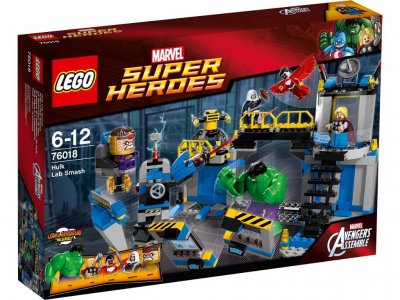 LEGO Super Heroes Hulkens labbkross 76018