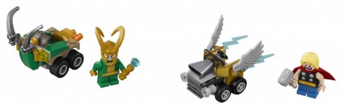 LEGO Super Heroes Mighty Micros Thor vs. Loki 76091