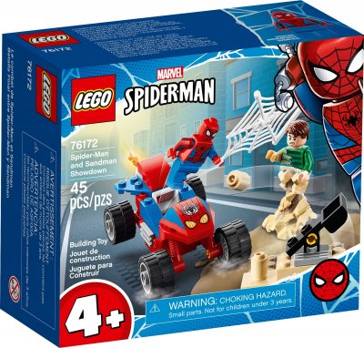 LEGO Super Heroes 4+ Spider-Man och Sandmans uppgörelse 76172