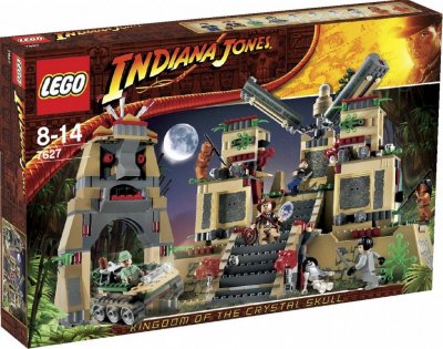 LEGO Indiana Jones Kristalldödskallens tempel 7627