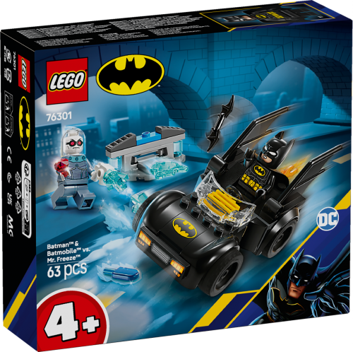 LEGO Super Heroes 4+ Batman och Batmobile mot Mr. Freeze 76301