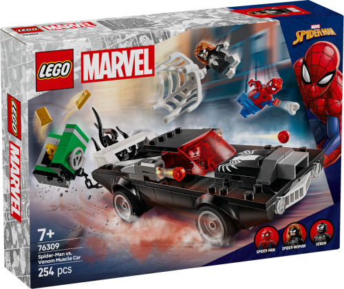 LEGO Super Heroes Spider Man mot Venoms muskelbil 76309