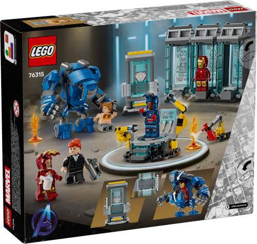 LEGO Super Heroes Iron Mans labb: rustningarnas sal 76315