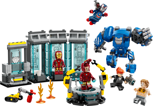 LEGO Super Heroes Iron Mans labb: rustningarnas sal 76315