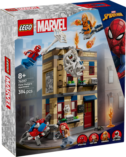 LEGO Super Heroes Peter Parkers lägenhet 76317