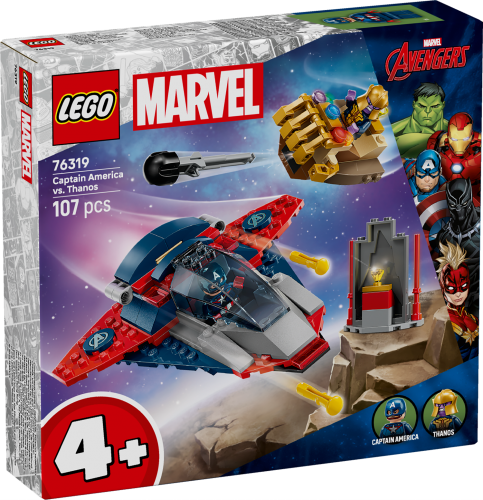 LEGO Super Heroes 4+ Captain America mot Thanos 76319
