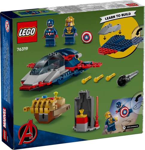LEGO Super Heroes 4+ Captain America mot Thanos 76319