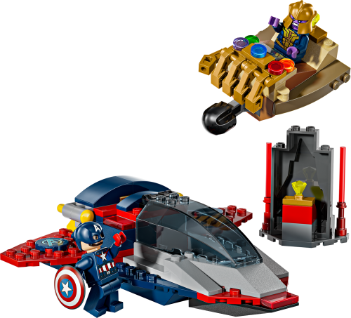 LEGO Super Heroes 4+ Captain America mot Thanos 76319
