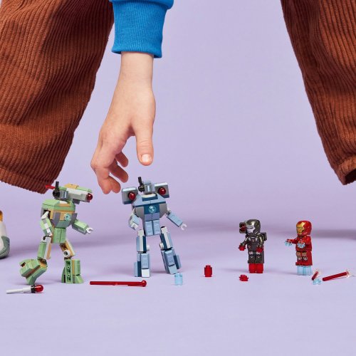 LEGO Super Heroes Iron Man och War Machine mot Hammer Drones 76320