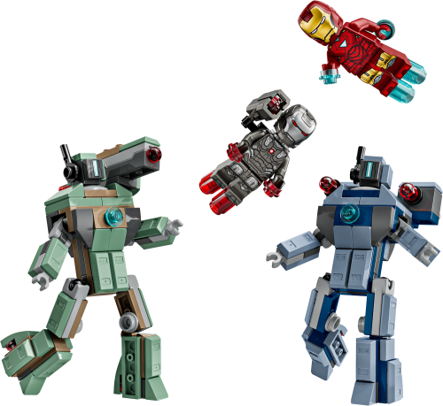 LEGO Super Heroes Iron Man och War Machine mot Hammer Drones 76320